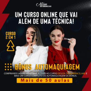 além das sobrancelhas